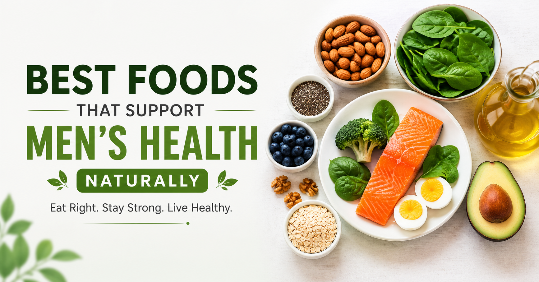 Best Foods That Support Men's Health Naturally