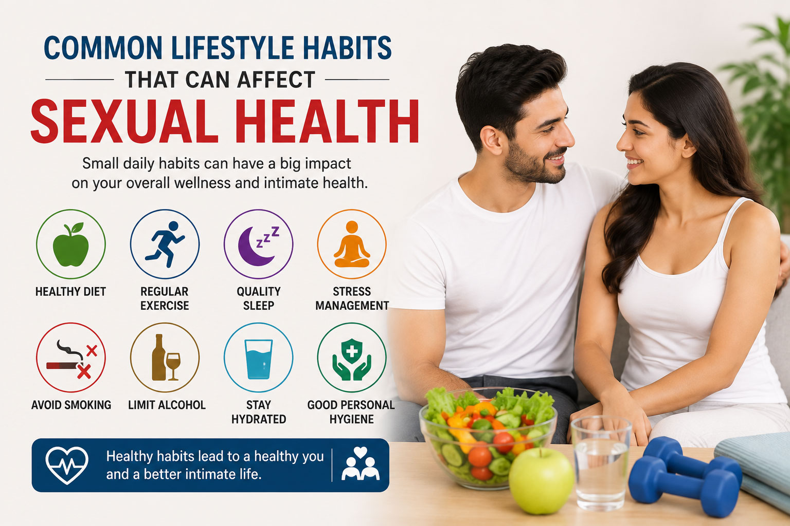 Common Lifestyle Habits That Can Affect Sexual Health
