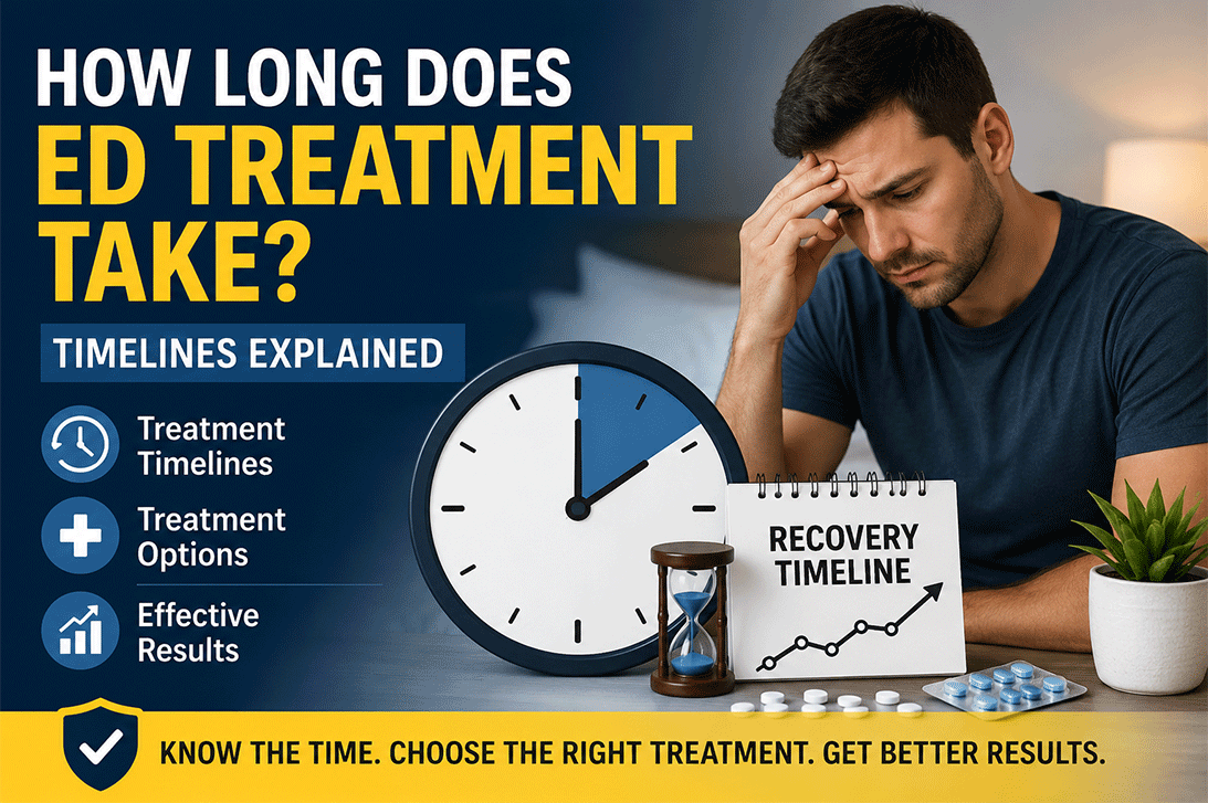 How Long Does ED Treatment Take? A Complete Guide to Recovery Timelines
