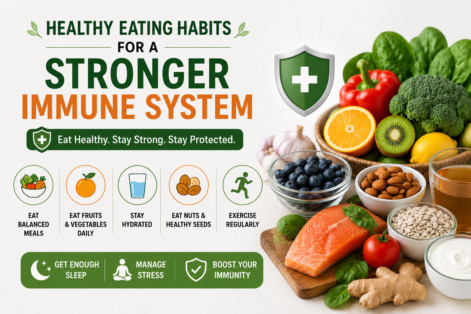 Healthy Eating Habits for a Stronger Immune System