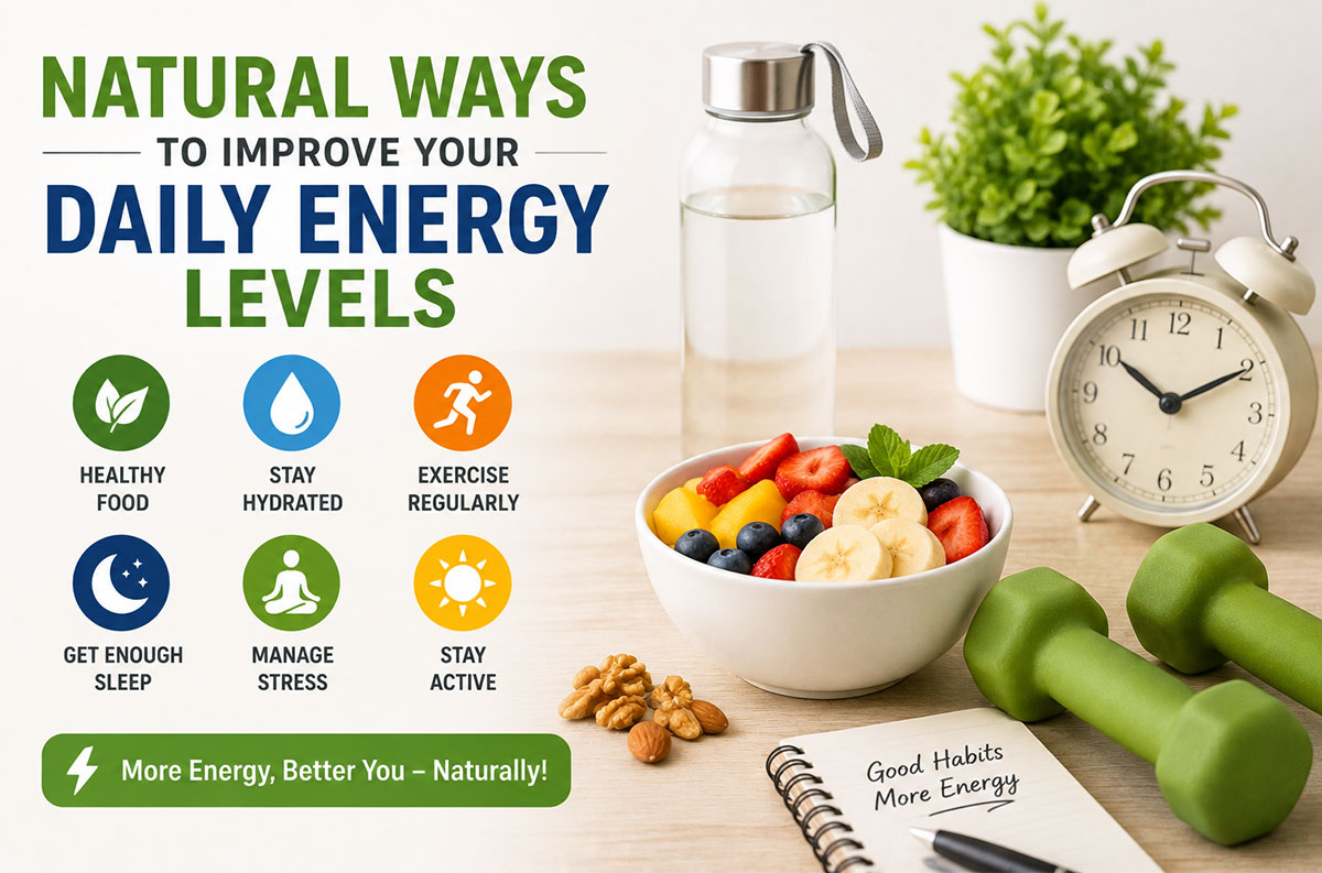 Natural Ways to Improve Your Daily Energy Levels
