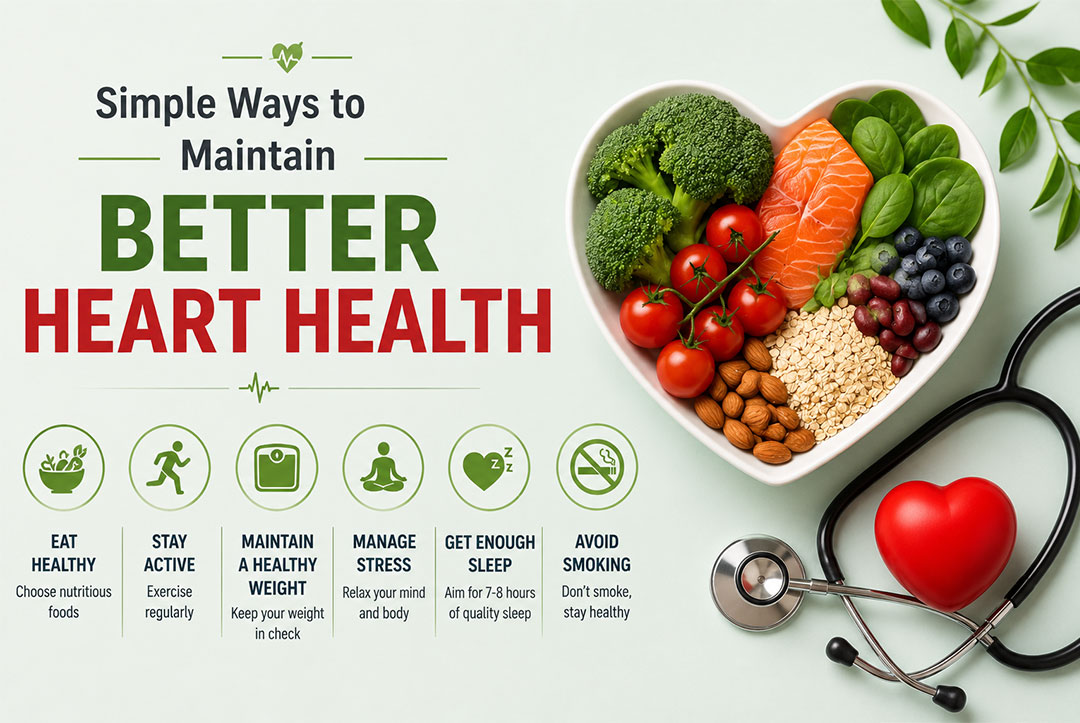 Simple Ways to Maintain Better Heart Health