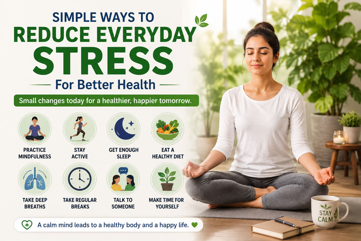 Simple Ways to Reduce Everyday Stress for Better Health