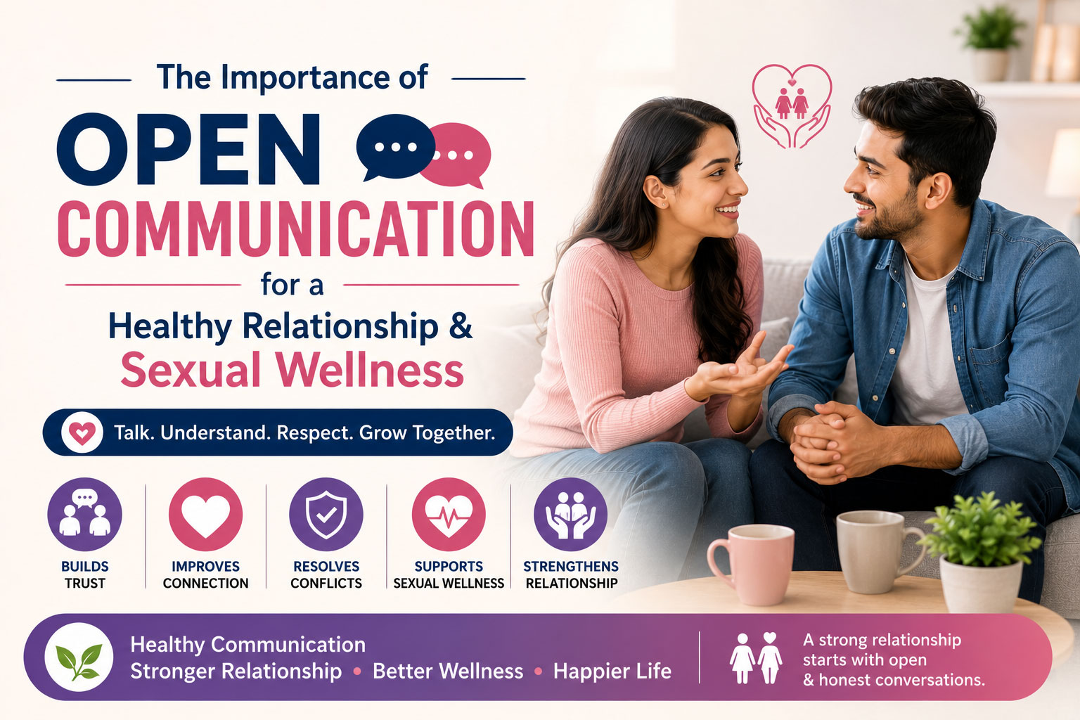 The Importance of Open Communication for a Healthy Relationship and Sexual Wellness