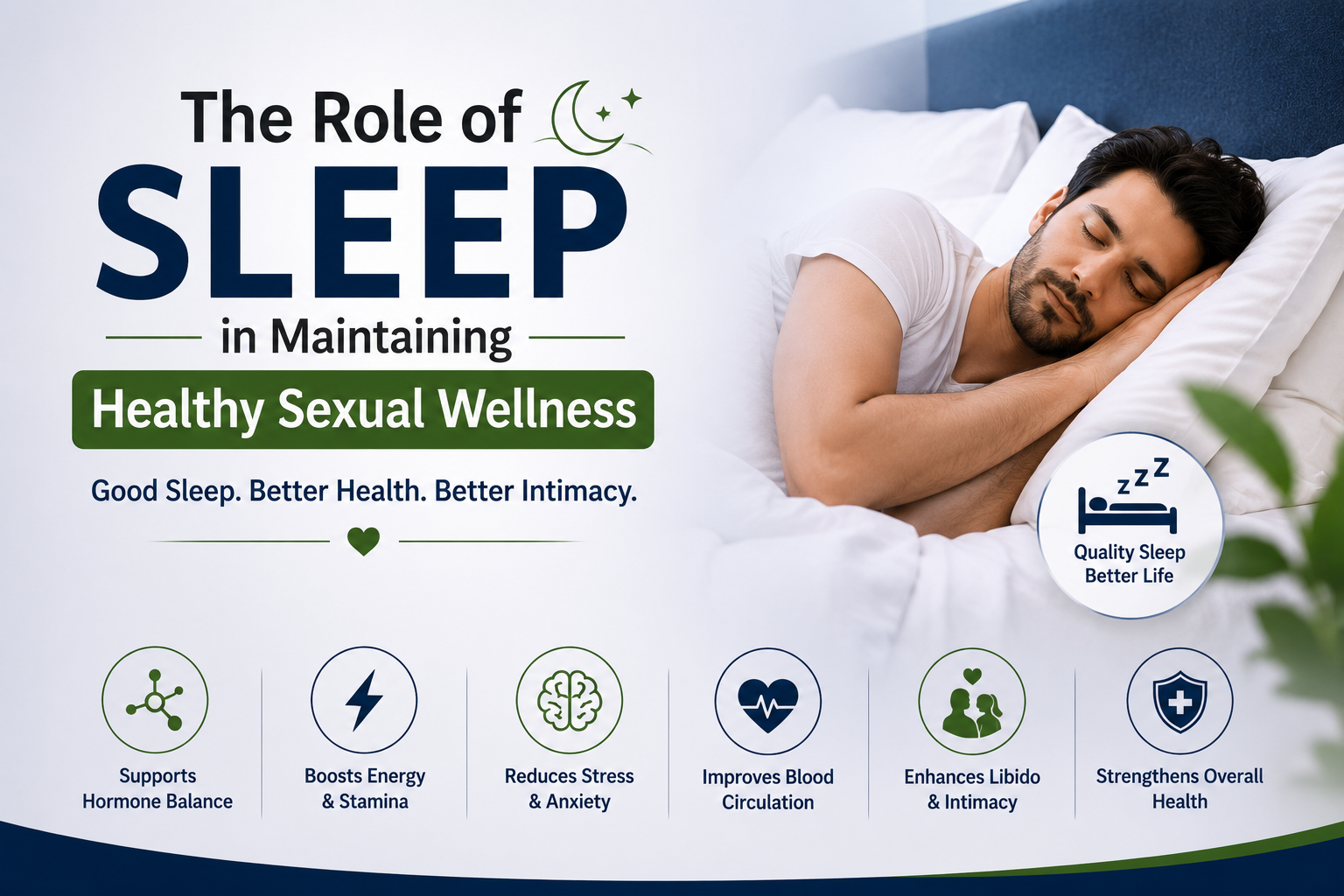 The Role of Sleep in Maintaining Healthy Sexual Wellness