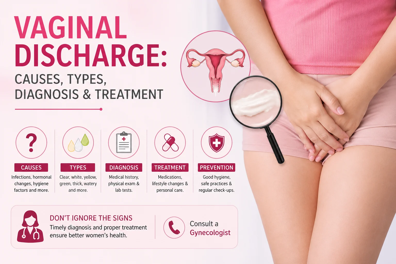 Leucorrhoea: Understanding Vaginal Health and White Discharge