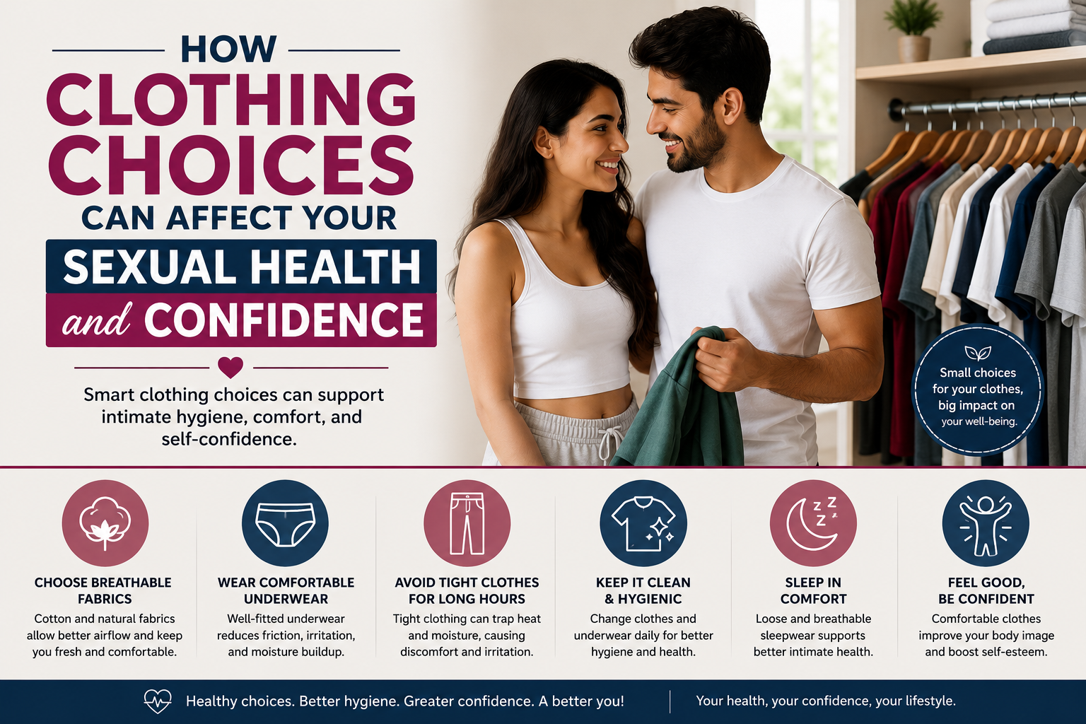 How Clothing Choices Can Affect Your Sexual Health and Confidence