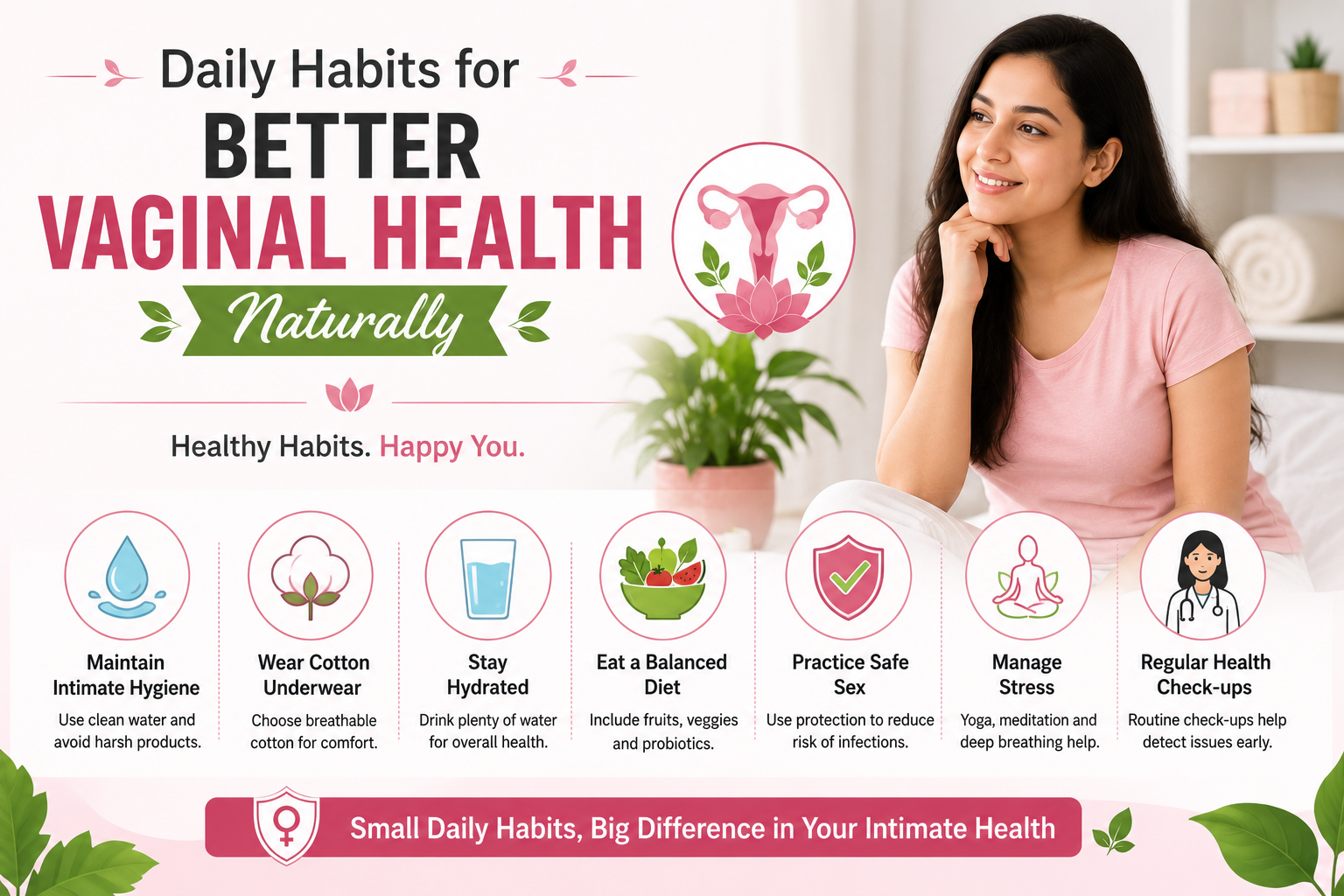 Daily Habits for Better Vaginal Health Naturally