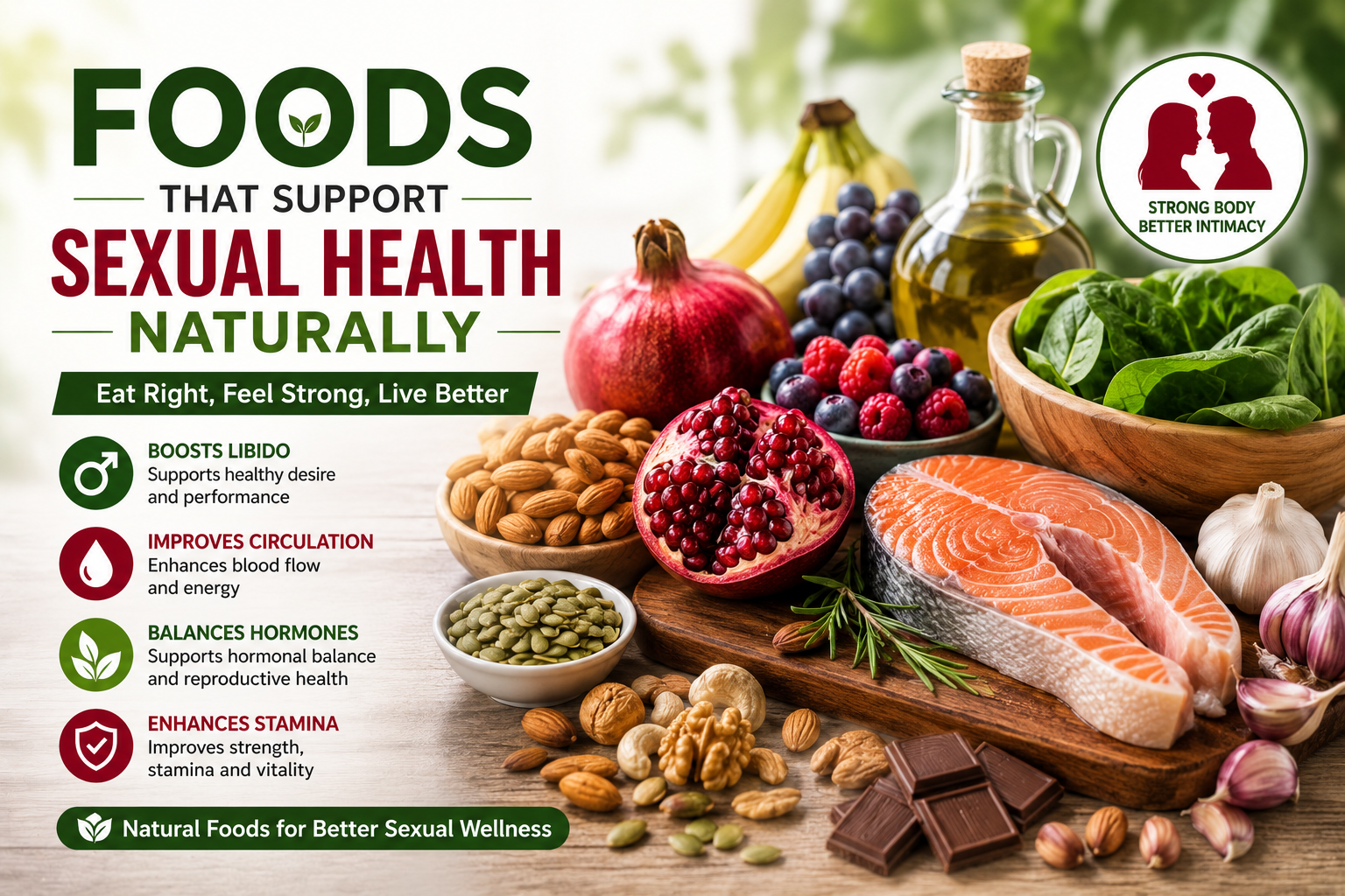 Foods That Support Sexual Health Naturally