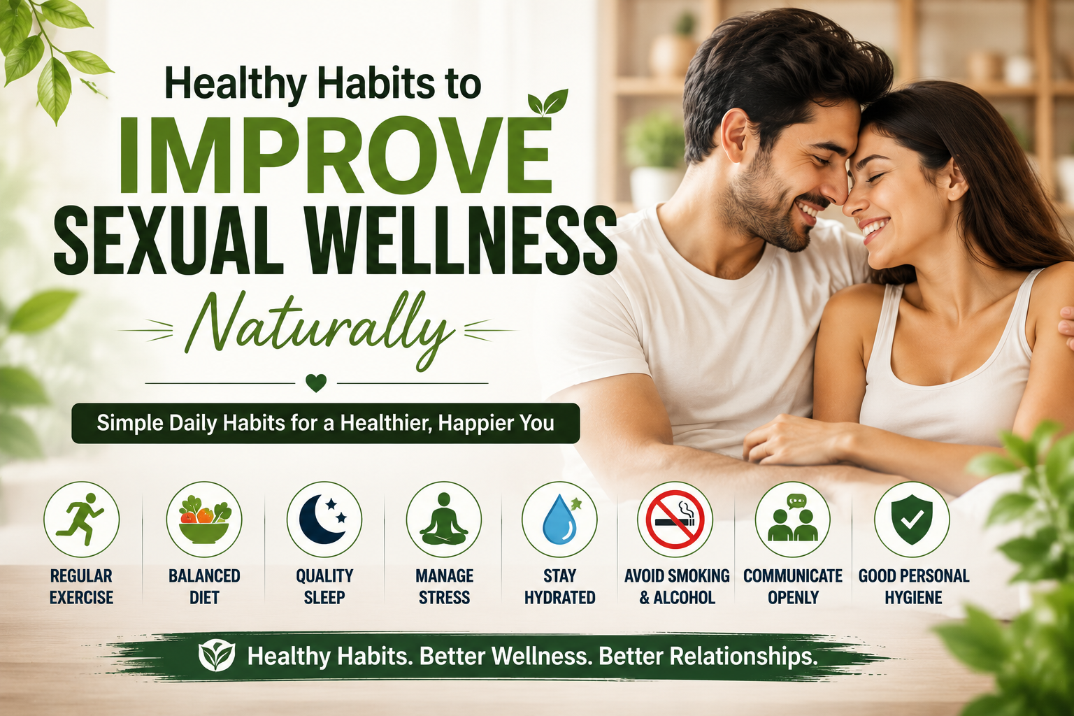 Healthy Habits to Improve Sexual Wellness Naturally