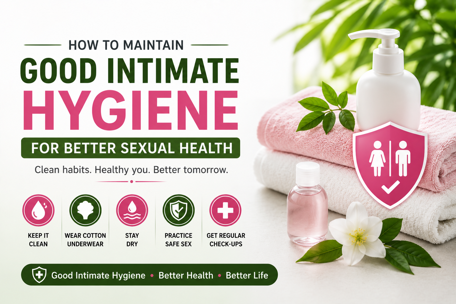 How to Maintain Good Intimate Hygiene for Better Sexual Health