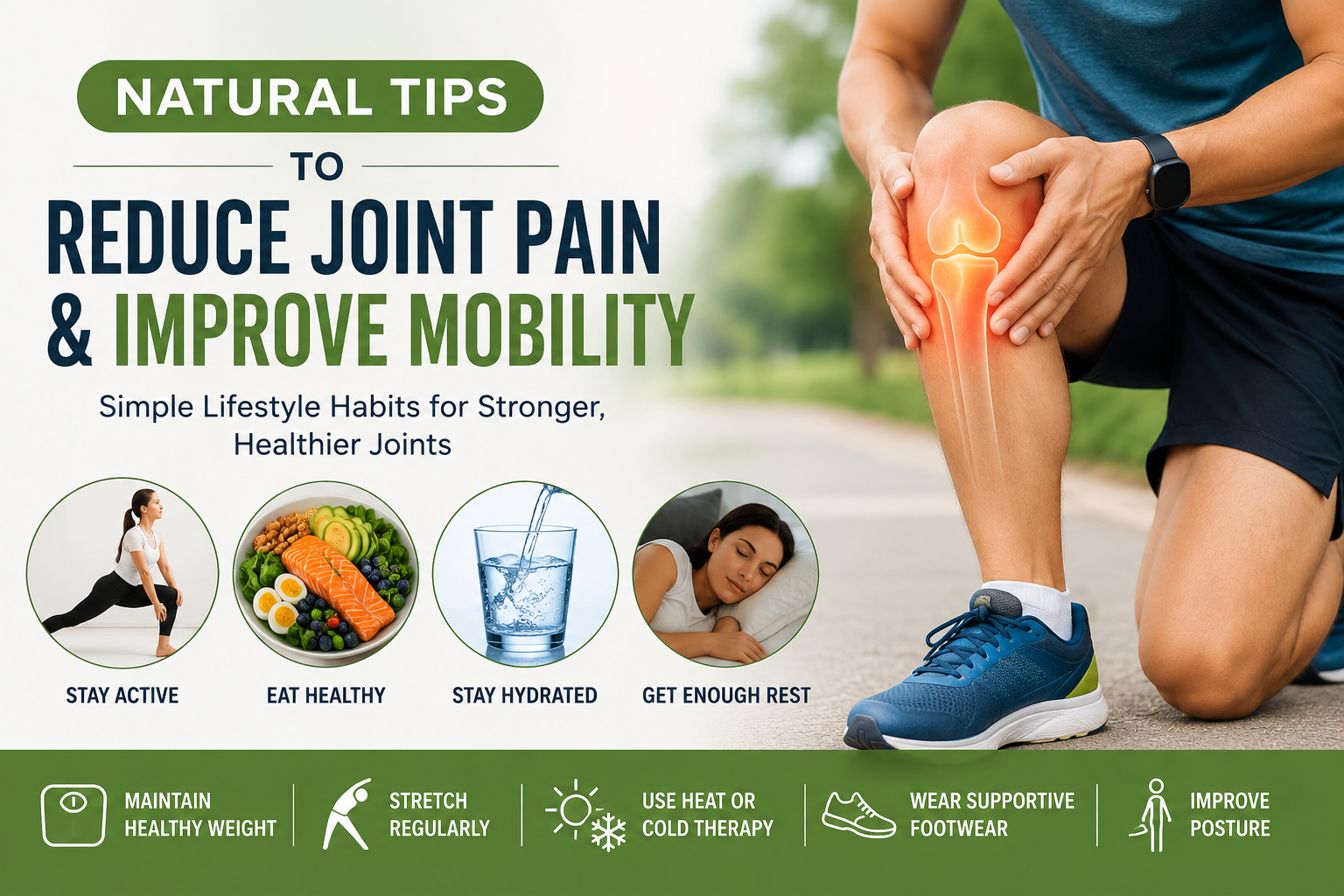 Natural Tips to Reduce Joint Pain and Improve Mobility