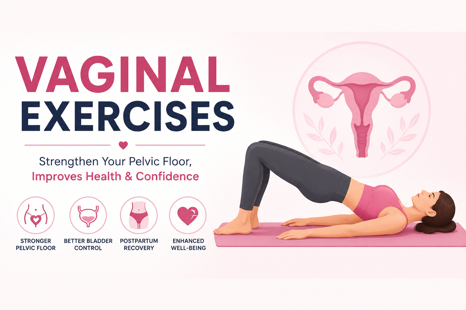 Vaginal Exercises: Benefits, Techniques and Tips for Better Pelvic Health